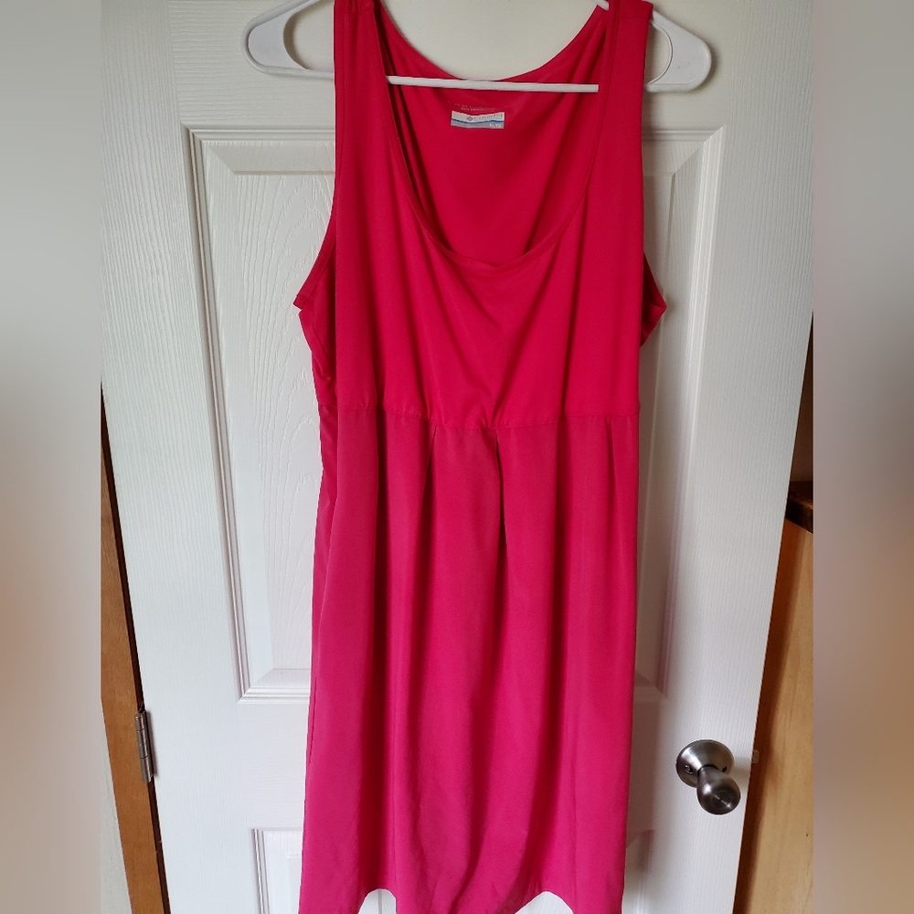 Pink Columbia athletic dress